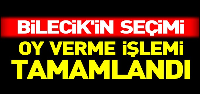 OY VERME İŞLEMİ TAMAMLANDI