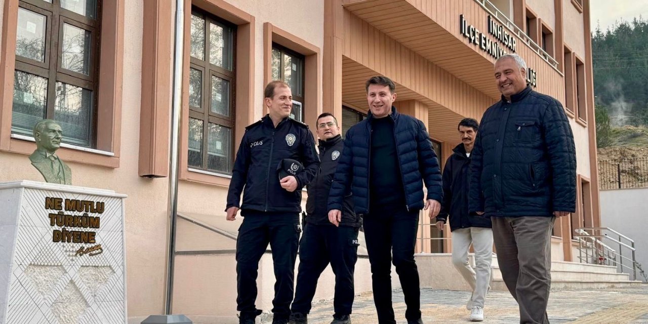 Müdür Çağlar Yeni Emniyet Binasını Ziyaret Etti