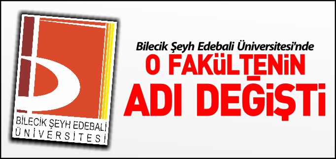 TARIM FAKÜLTESİNİN ADI DEĞİŞTİ