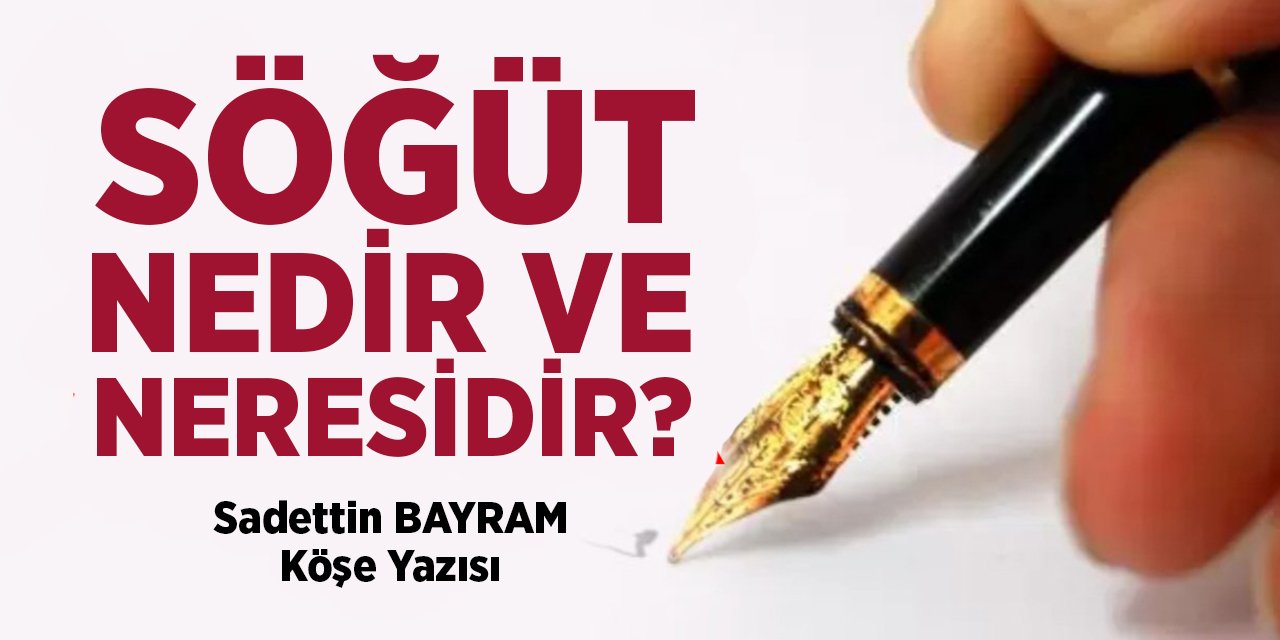 SÖĞÜT NEDİR VE NERESİDİR?