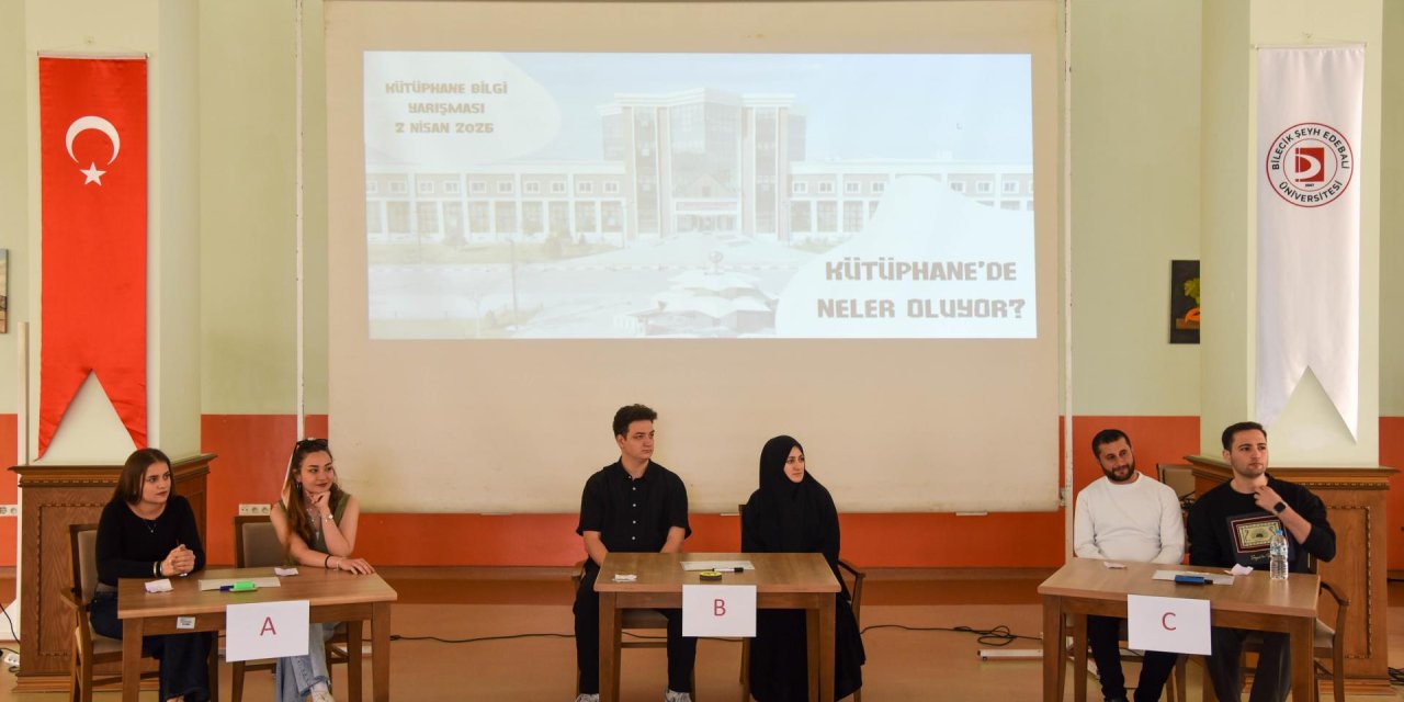 62. Kütüphane Haftası'nda BŞEÜ'de Bilgi Yarışması