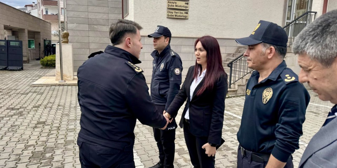 Müdür Çağlar'dan Olay Yeri İnceleme Müdürlüğü'ne Ziyaret