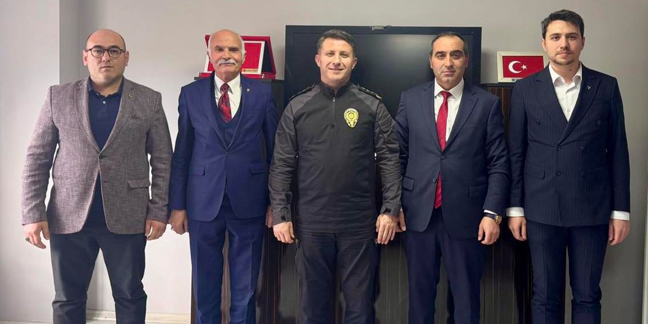 Müdür Çağlar'dan MHP'ye İade-i Ziyaret