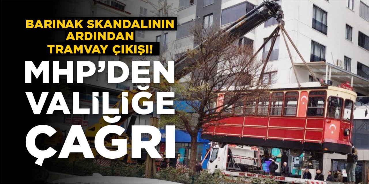 Barınak skandalı sonrası tramvay çıkışı!