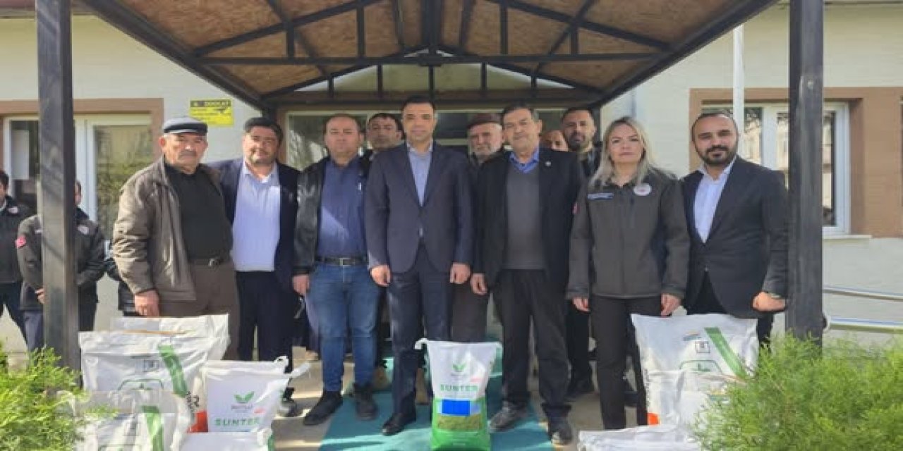 Söğüt'te Çiftçilere Tohum Desteği
