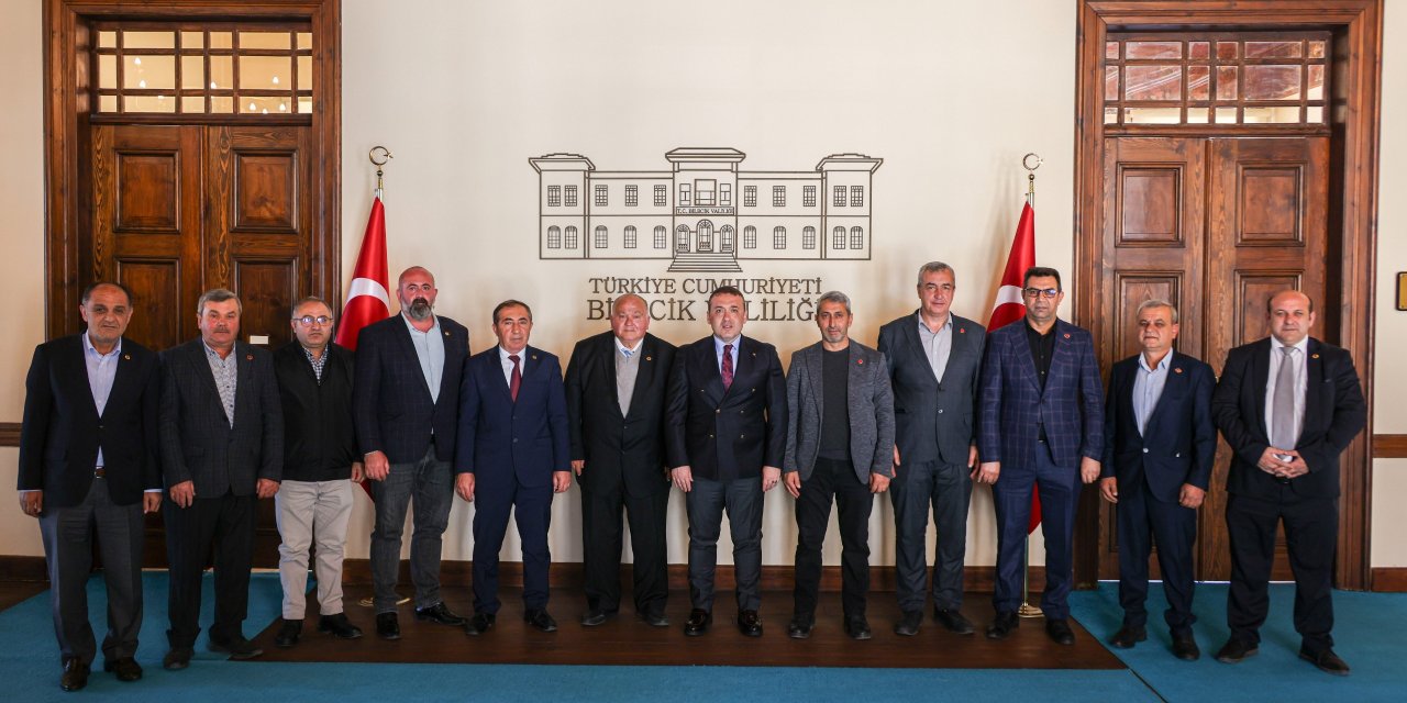 Vali Sözer muhtarları kabul etti