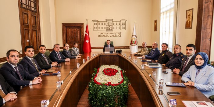 Bilecik’te ‘Asayiş ve Güvenlik’ toplantısı