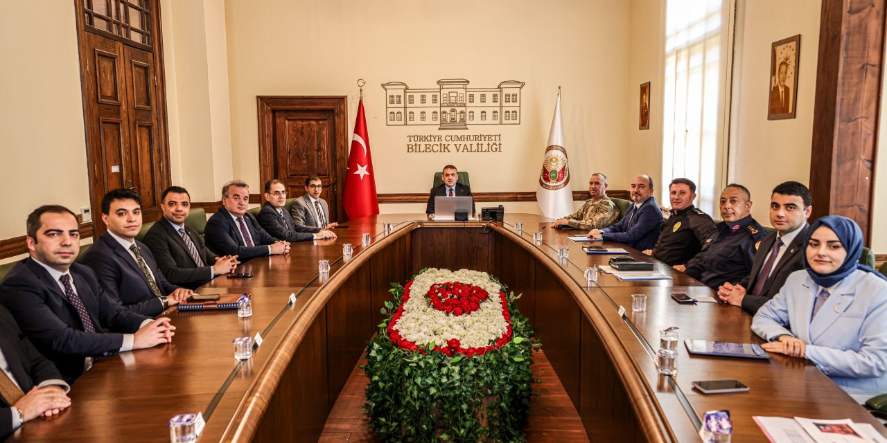 Bilecik’te ‘Asayiş ve Güvenlik’ toplantısı