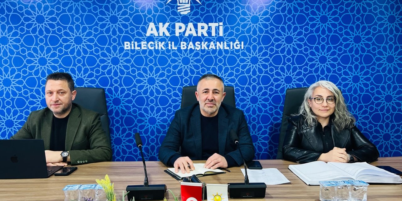 AK Parti Yürütme Kurulu Toplantısı Yapıldı