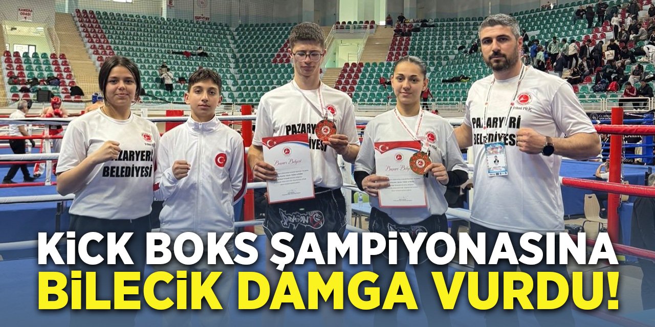 Kick Boks Şampiyonasına Bilecik Damga Vurdu!