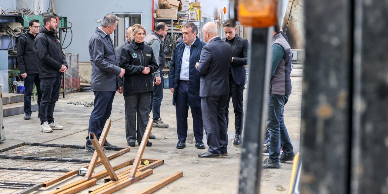 Vali Sözer çalışmaları inceledi