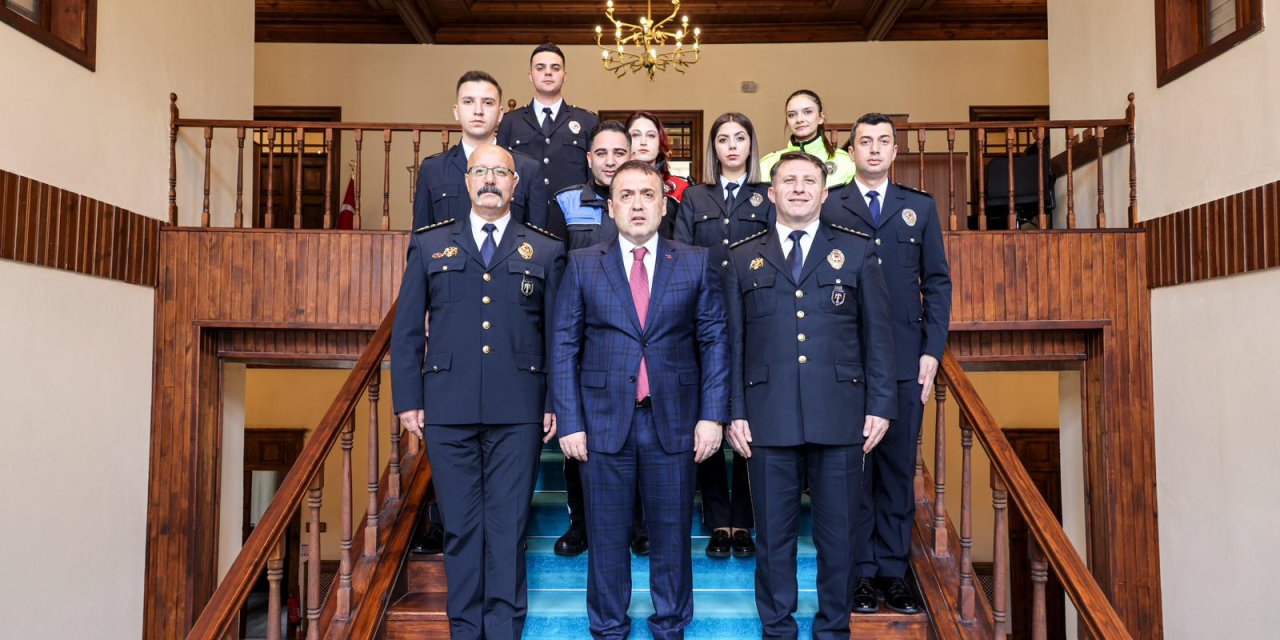 Vali Sözer’e Polis Haftası Ziyareti