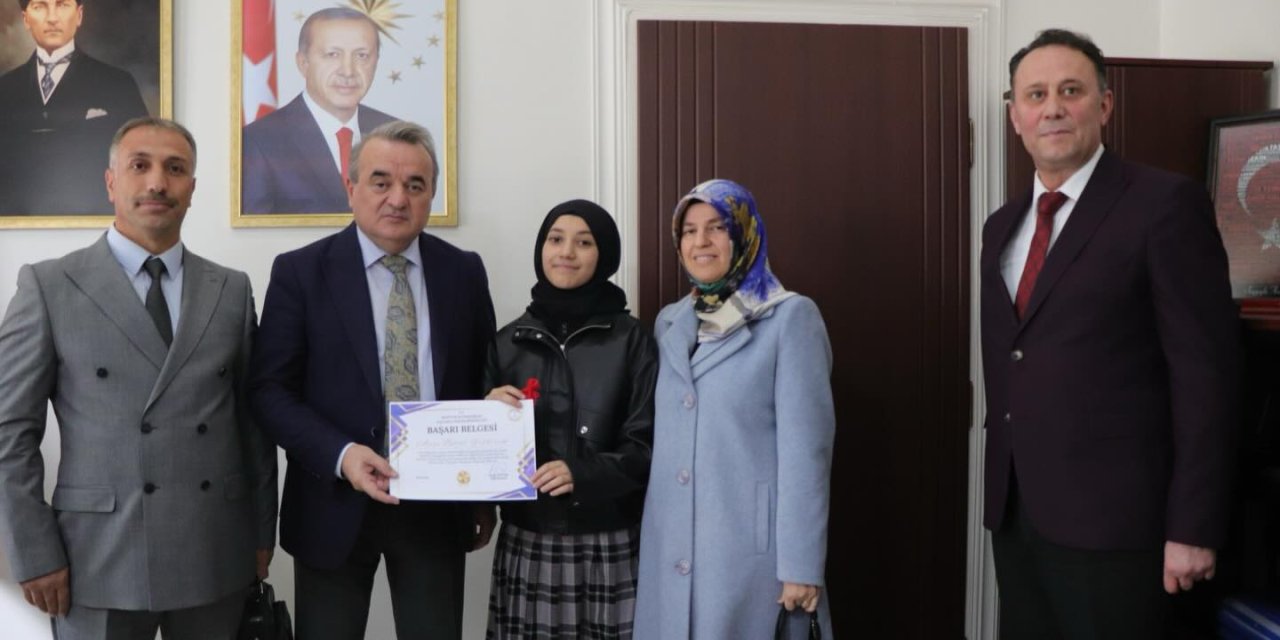 Bozüyüklü Öğrenci Türkiye Finalinde İlimizi Temsil Edecek