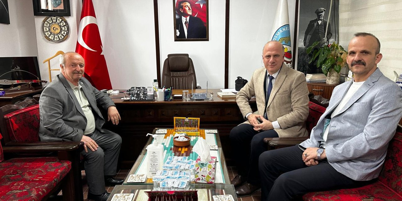 Halil Aygün’den Başkan Bekir Torun’a Ziyaret