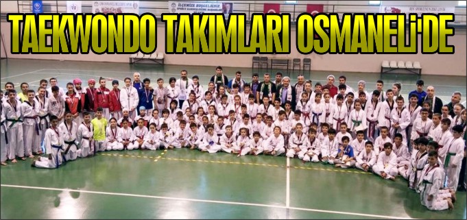 TAEKWONDO TAKIMLARI OSMANELİ’DE