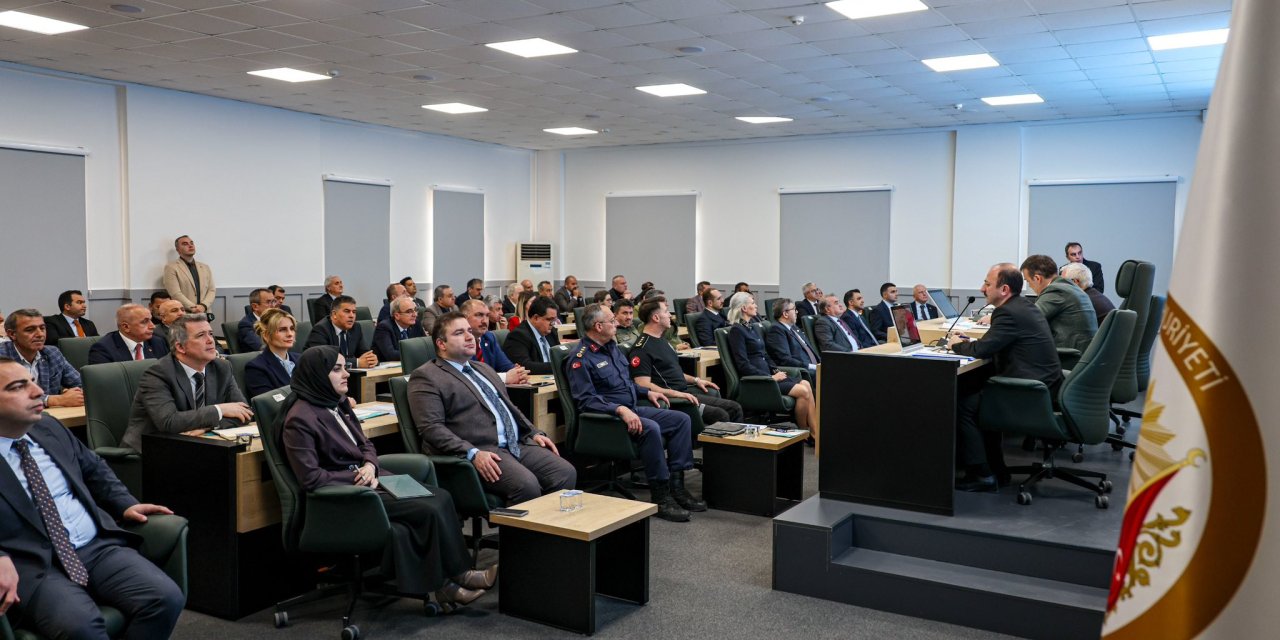 Bilecik İl Koordinasyon Kurulu toplandı