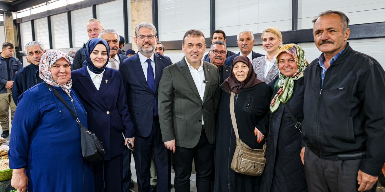 Vali Sözer'den Pazar Ziyareti