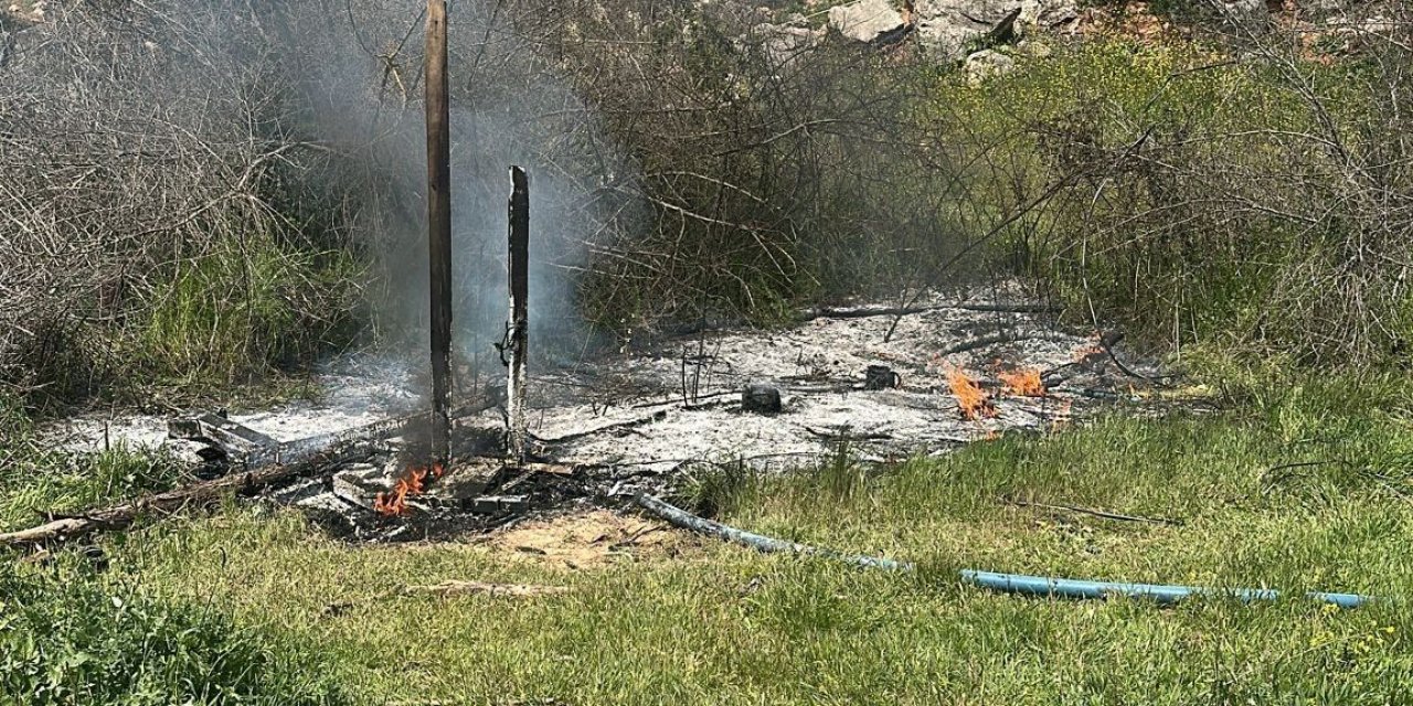 Ot yangını büyümeden söndürüldü
