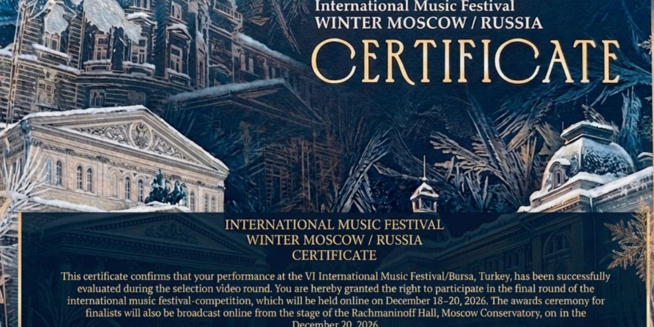 Belediye Korosundan Uluslararası Başarı