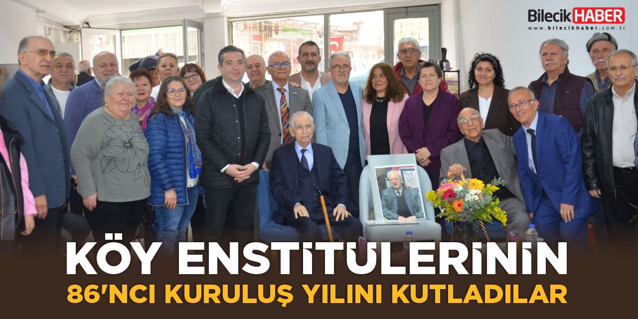 Köy Enstitüleri'nin 86'ncı kuruluş yılını kutladılar
