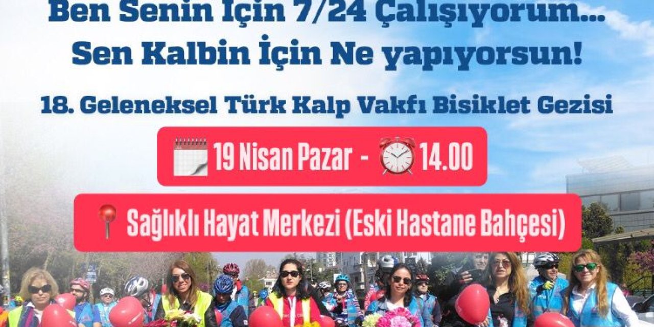 Bilecik’te Kalp Sağlığı İçin Pedallar Çevrilecek