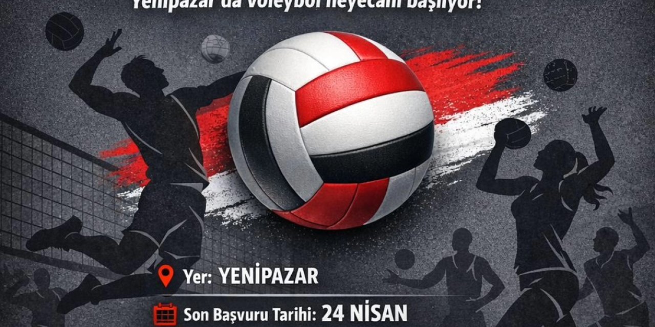 Yenipazar’da Voleybol Turnuvası Başlıyor