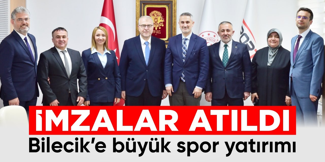 Bilecik’e büyük spor yatırımı