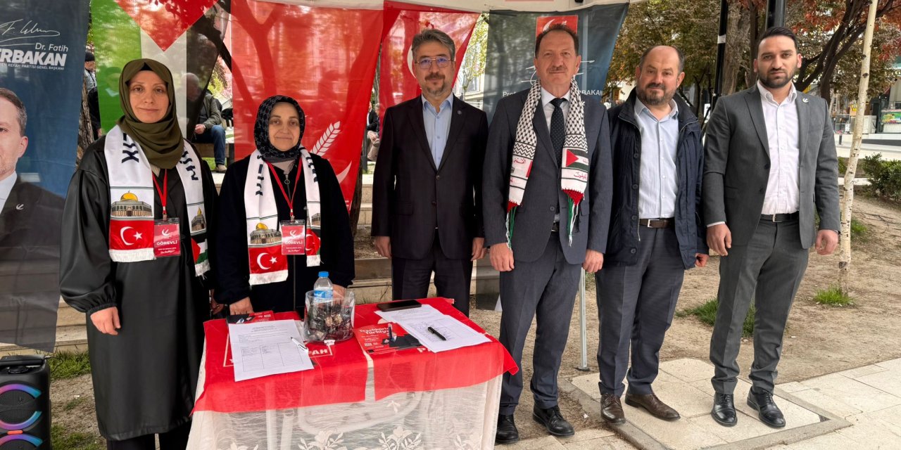 Yeniden Refah Partisi’nden İmza Kampanyası