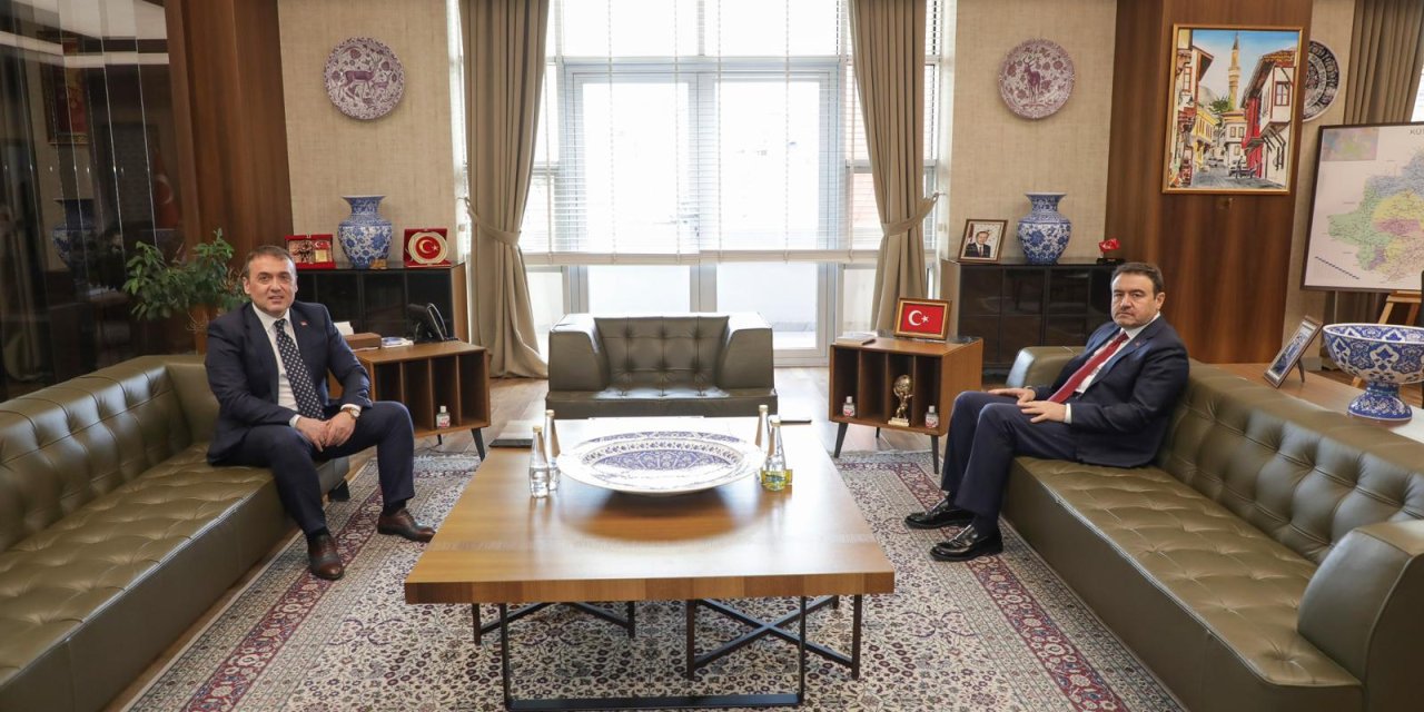 Vali Sözer, Afyonkarahisar ve Kütahya Valilerini Ziyaret Etti