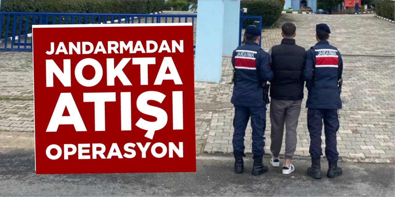 Bilecik’te jandarmadan nokta atışı operasyon