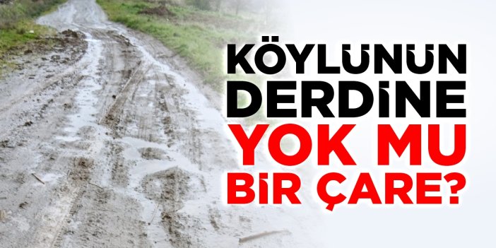 Köylünün derdine yok mu bir çare?