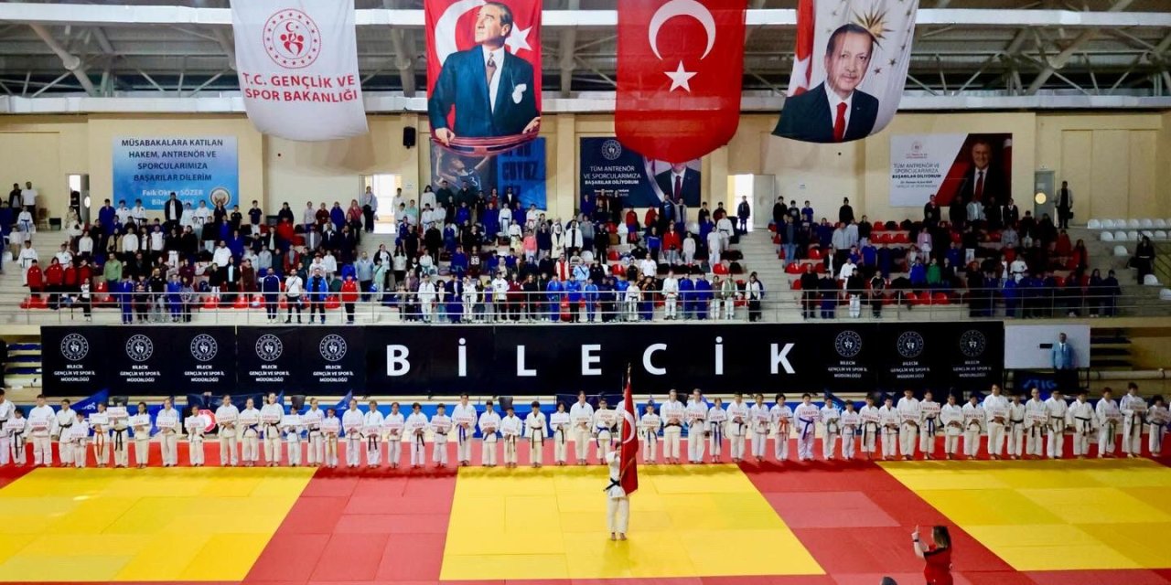Bilecik'te Judo heyecanı başladı