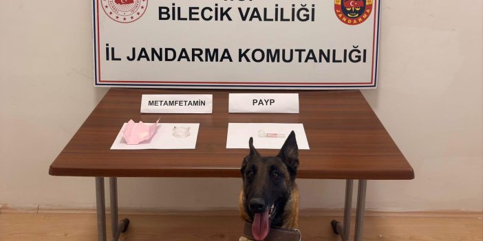 Şüpheli araçta uyuşturucu yakalandı