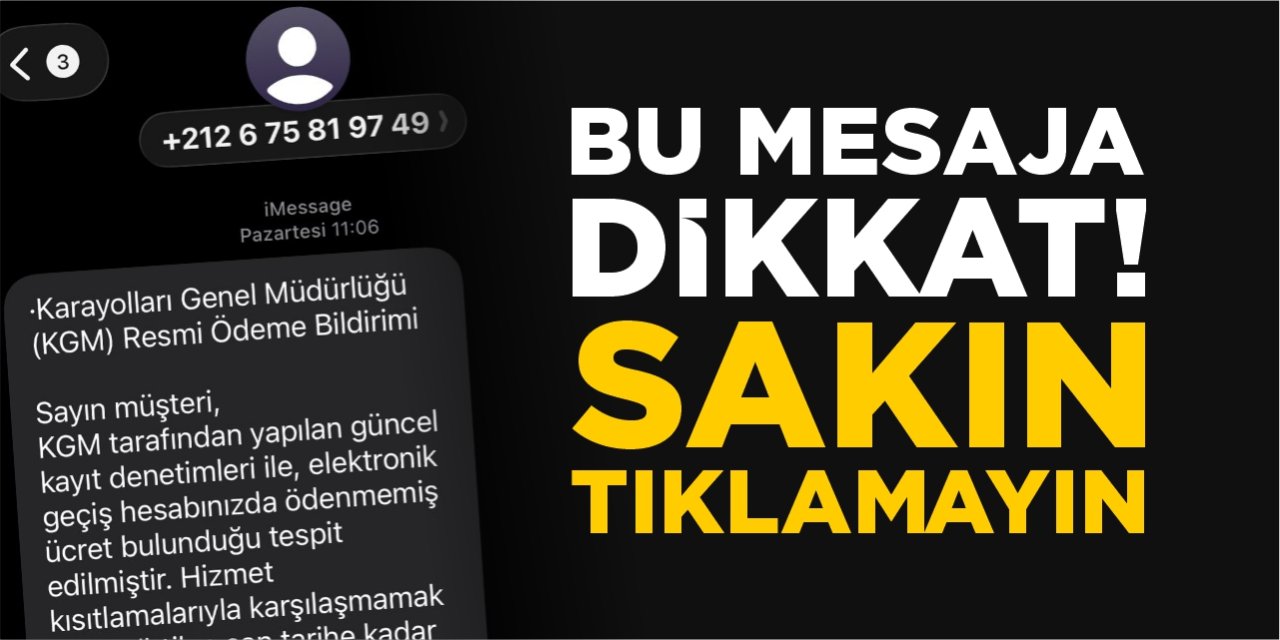 Dolandırıcıların KGM taktiği!