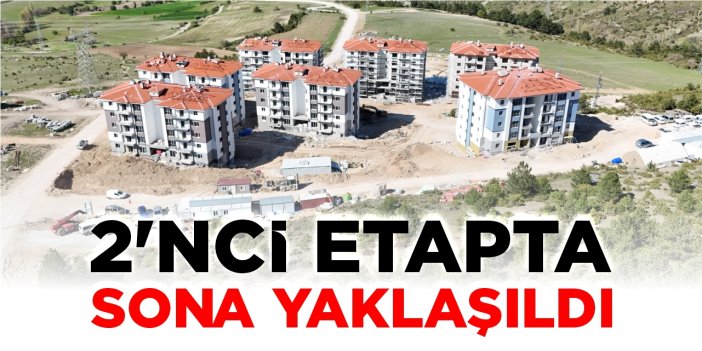 Söğüt TOKİ’de sona yaklaşıldı