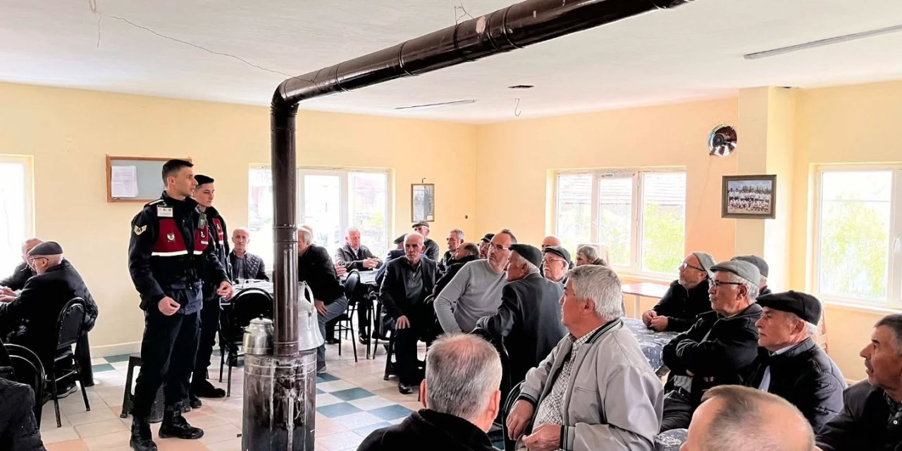 Dolandırıcılık ve hırsızlık konularında bilgilendirme yapıldı