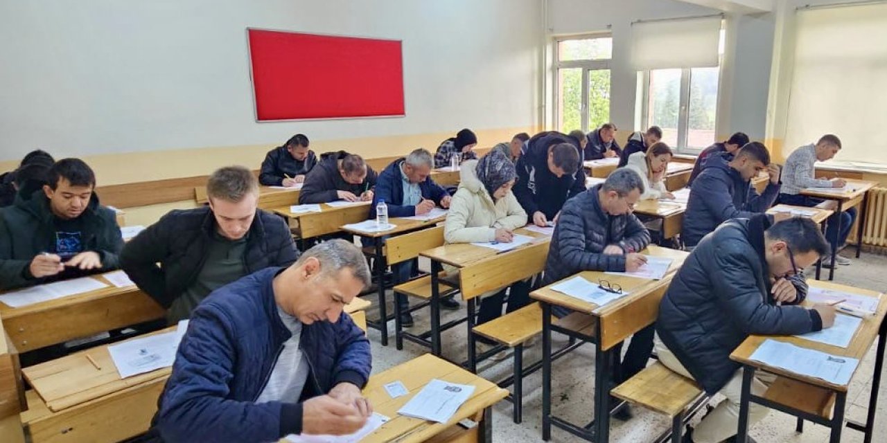 Bilecik’te özel güvenlik sınavı