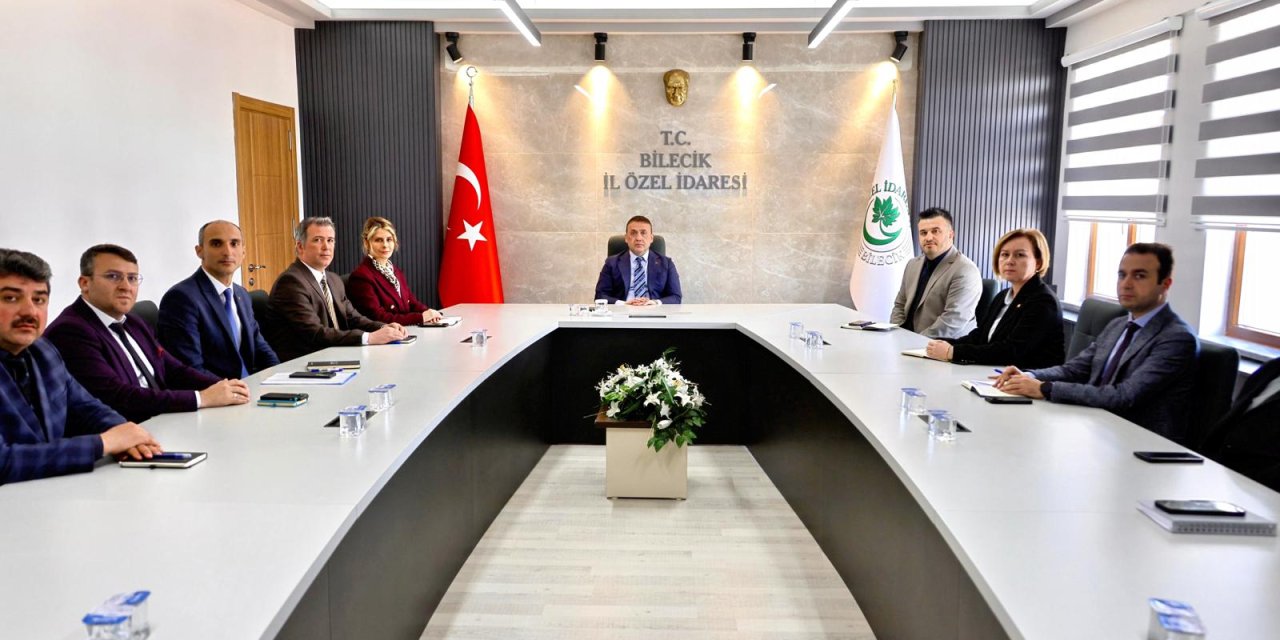 İl Özel İdaresi çalışmaları değerlendirildi