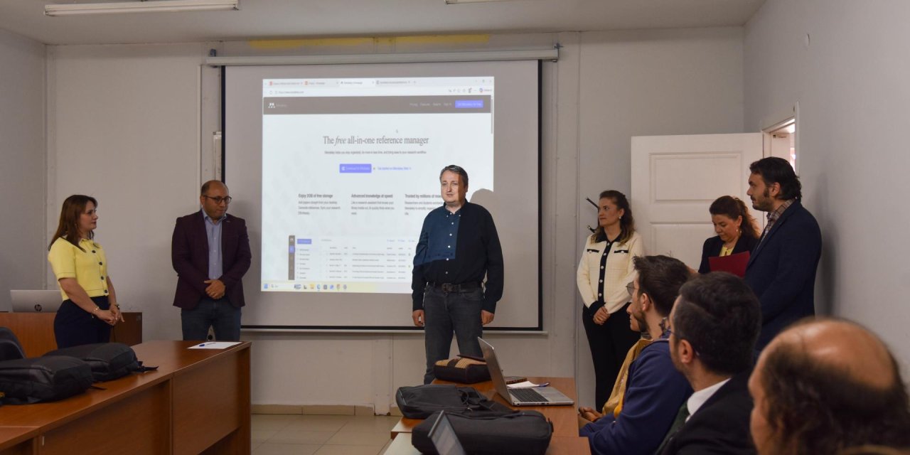 Dijital Kaynak Yönetim Programları “Mendeley” Eğitimi Düzenlendi