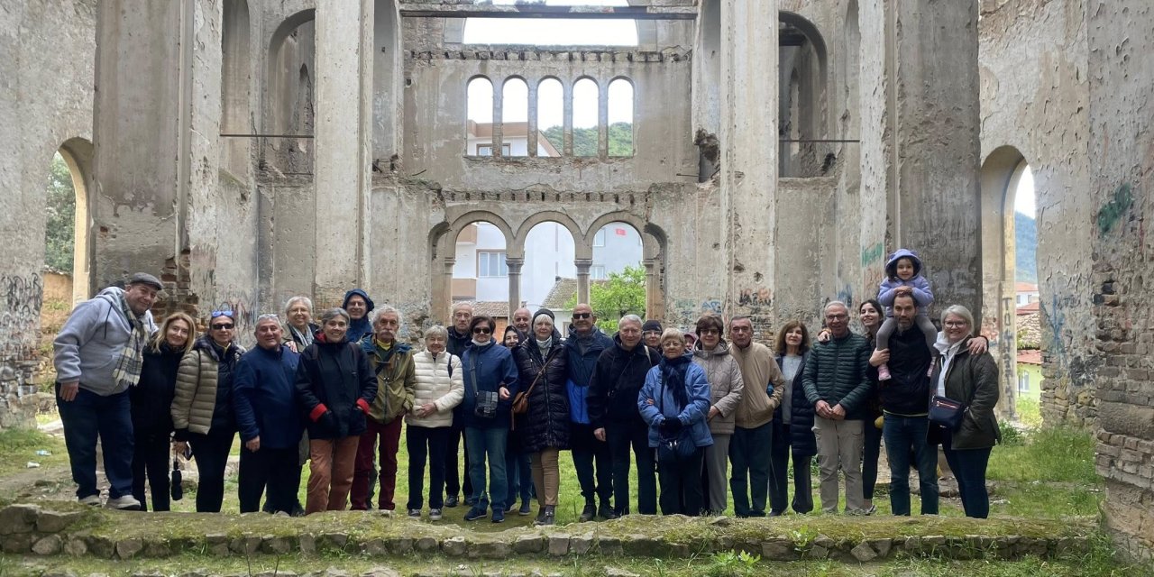 İstanbul'dan gelen grup Osmaneli'ni gezdi
