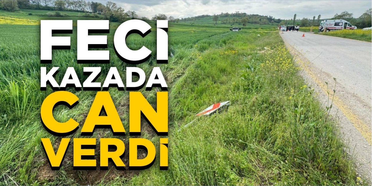 Feci kazada can verdi!