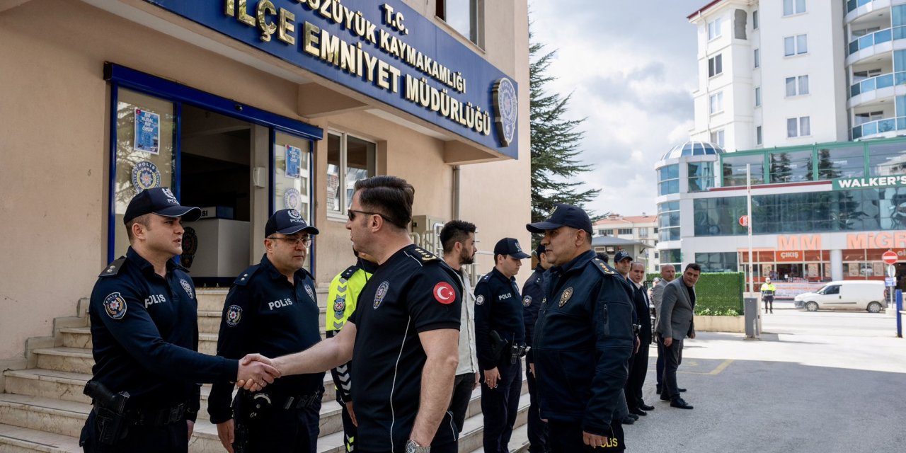 Müdür Çağlar'dan İlçe Emniyet Müdürlüğü'ne Ziyaret