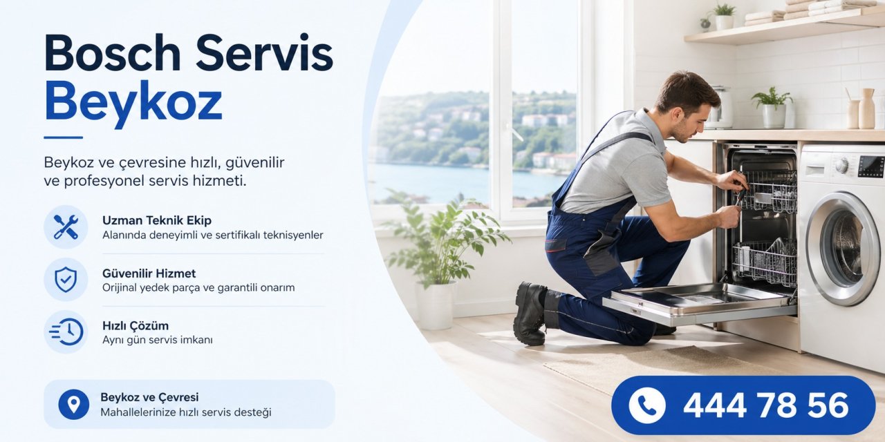 Bosch Servis Beykoz ile Beyaz Eşyalarınızda Güvenilir ve Hızlı Teknik Destek