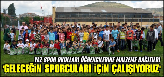 GELECEĞİN SPORCULARI İÇİN ÇALIŞIYORUZ