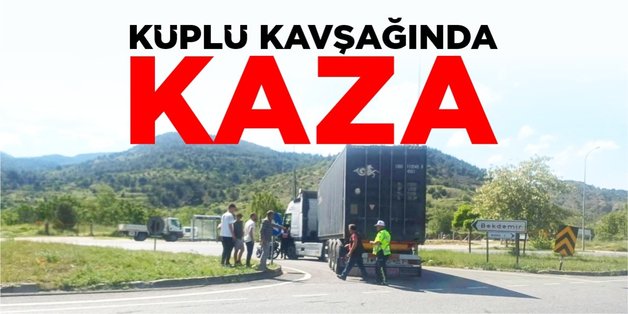 Bilecik’te Tır ile Motosiklet Çarpıştı: 1 Yaralı