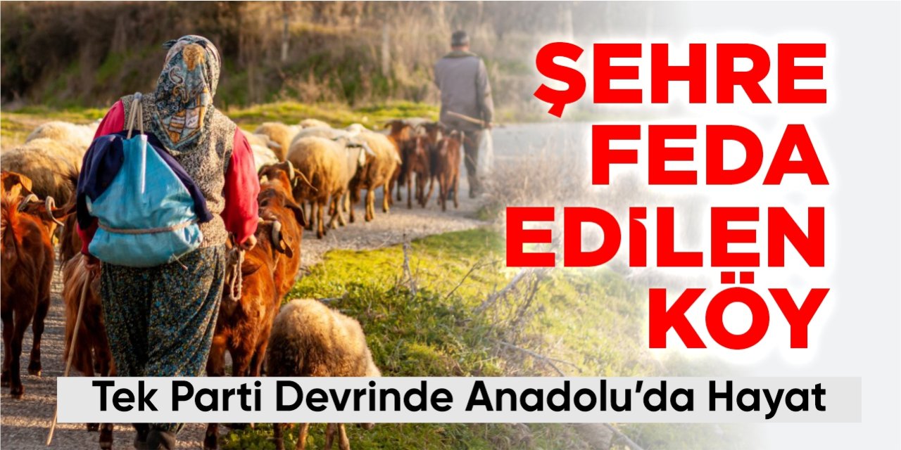 ŞEHRE FEDA EDİLEN KÖY: Tek Parti Devrinde Anadolu’da Hayat