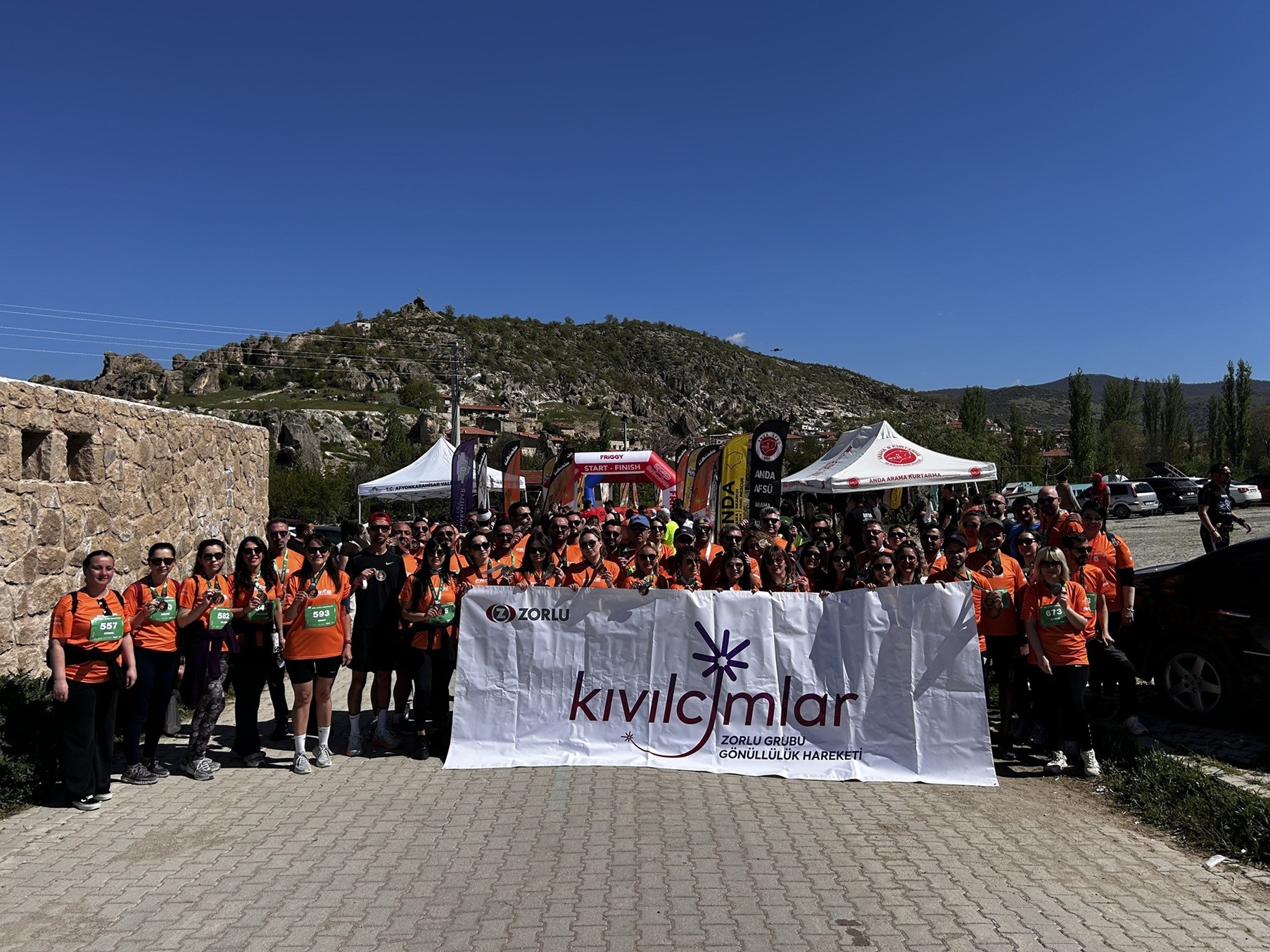 OEPSAŞ çalışanları Anadolu’nun  kalbinde koştu