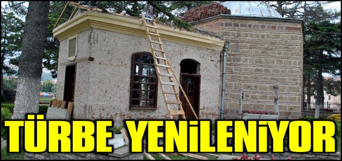 ERTUĞRUL GAZİ TÜRBESİ’NE RESTORASYON YAPILIYOR