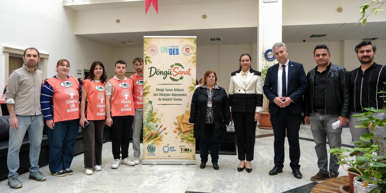 "Döngüsanat Atölyesi" ile Geleceğe Nefes Oldular