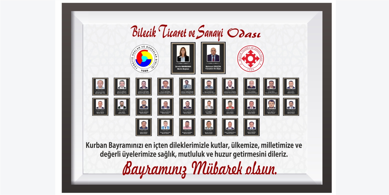 BİLECİK TİCARET VE SANAYİ ODASI - KURBAN BAYRAMI TEBRİK İLANI